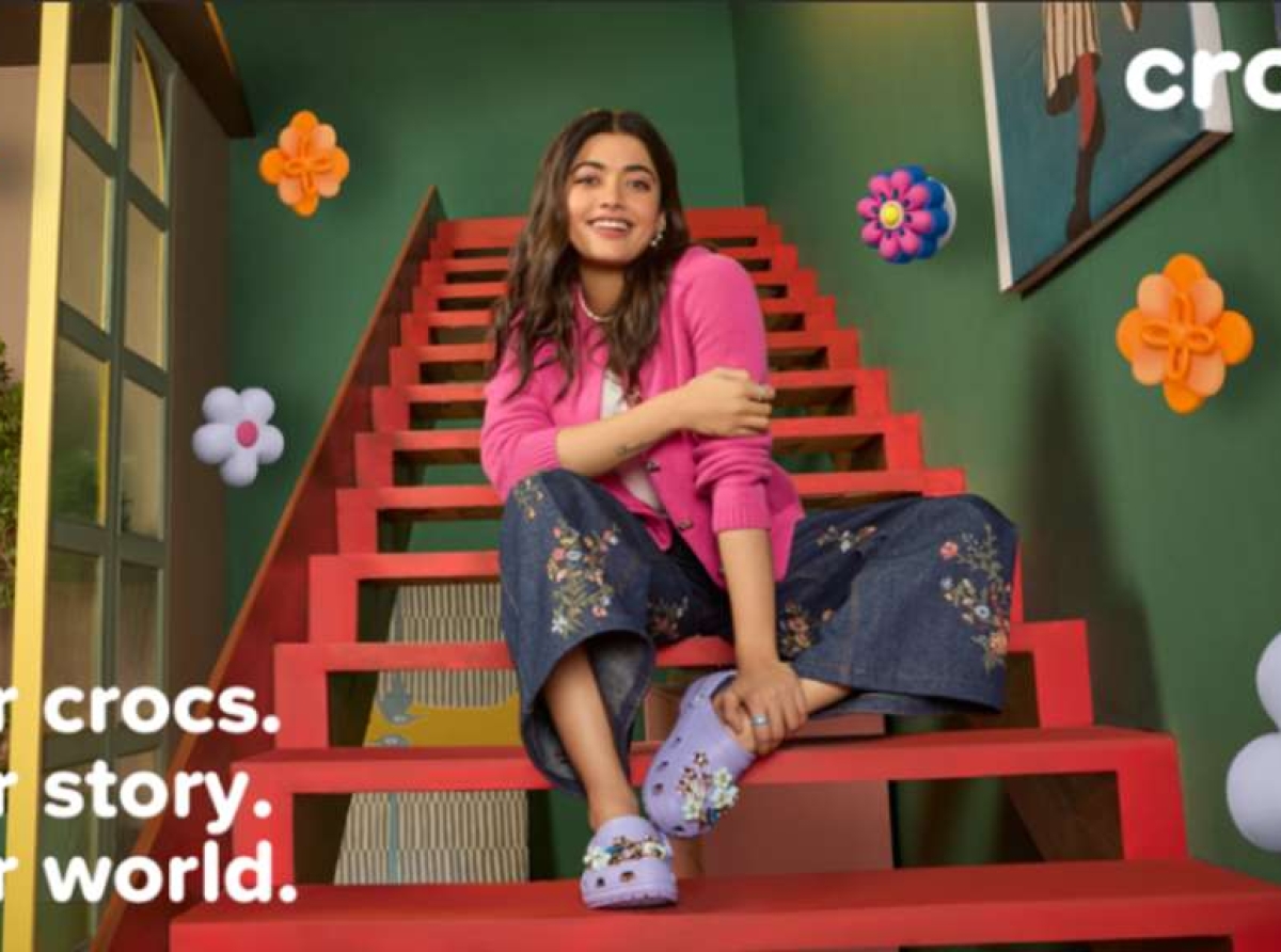 Crocs ropes in Rashmika Mandanna as new brand ambassador from India